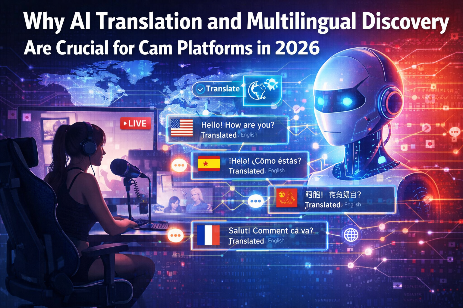 Why AI Translation and Multilingual Discovery Are Crucial for Cam Platforms in 2026