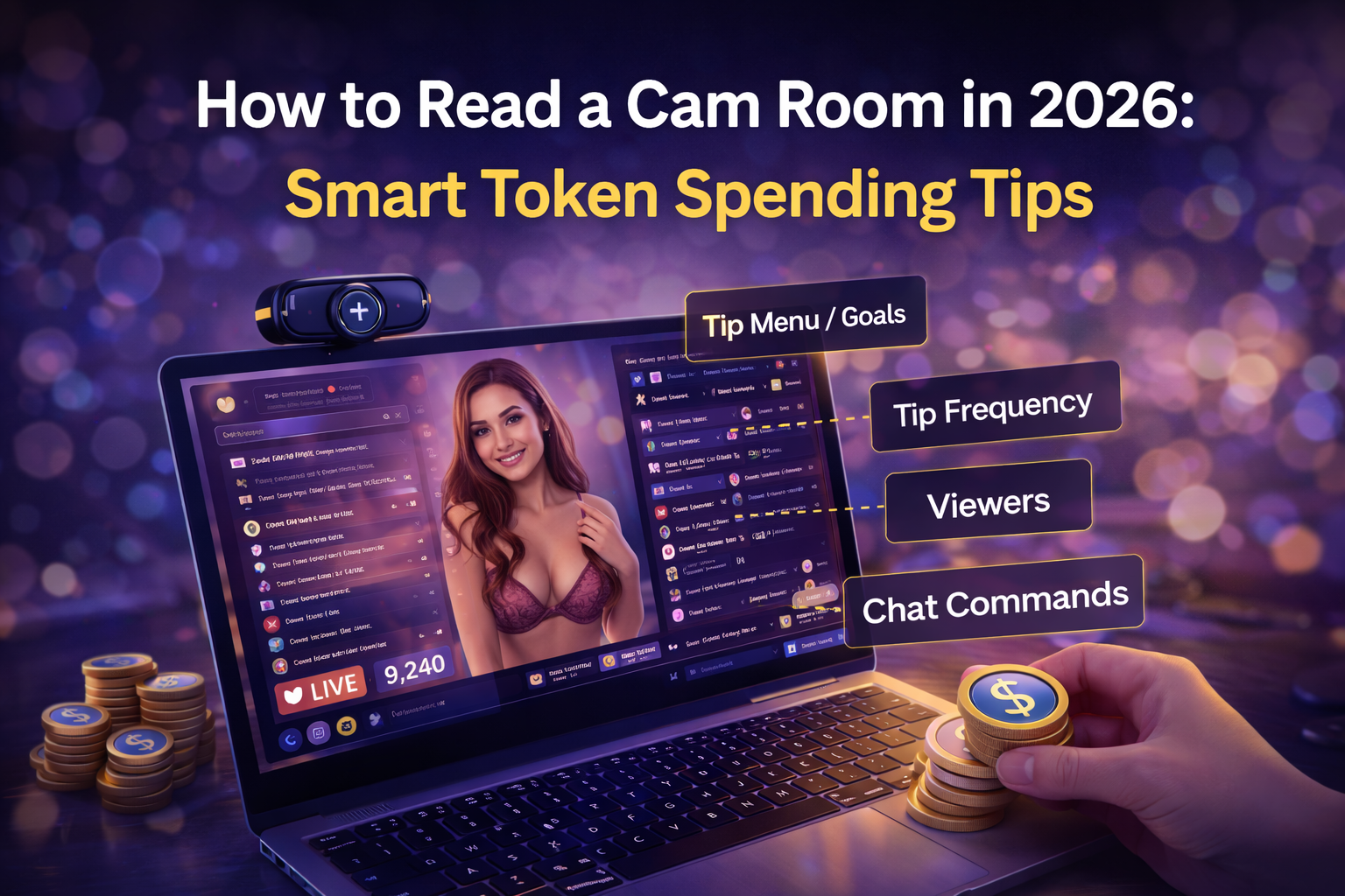 How to Read a Cam Room in 2026: Smart Token Spending Tips