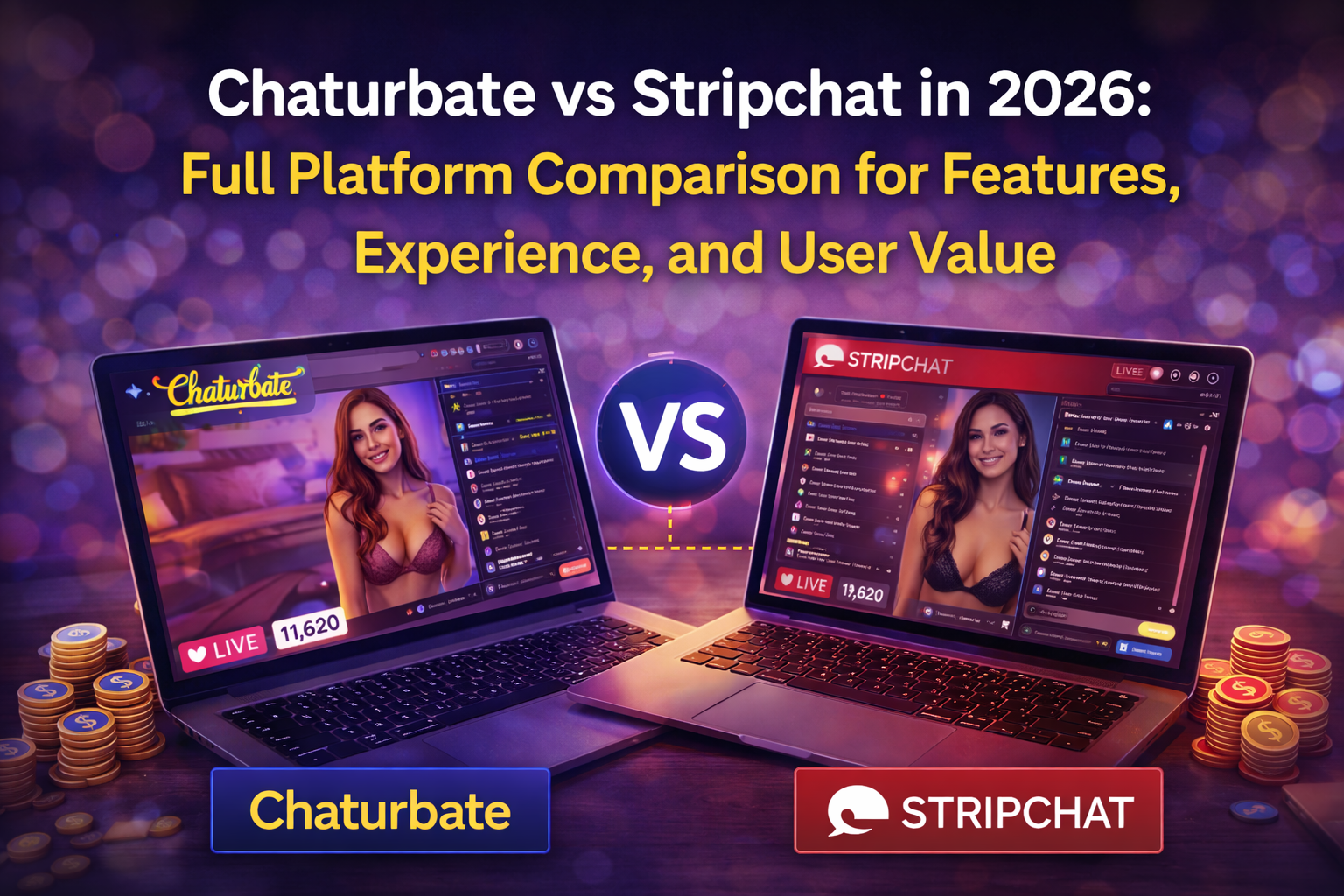 Chaturbate vs Stripchat in 2026: Full Platform Comparison for Features, Experience, and User Value